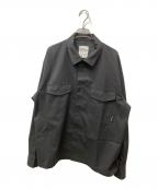 GRAMICCI×green label relaxingグラミチ×グリーンレーベルリラクシング）の古着「別注RENU TW CPO シャツジャケット」｜ブラック