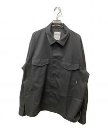 GRAMICCI×green label relaxing（グラミチ×グリーンレーベルリラクシング）の古着「別注RENU TW CPO シャツジャケット」｜ブラック