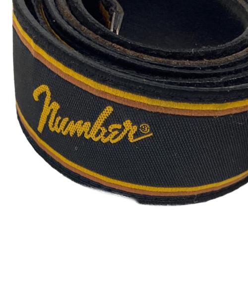 NUMBER (N)INE（ナンバーナイン）NUMBER (N)INE (ナンバーナイン) FENDER (フェンダー) ガチャベルト ブラックの古着・服飾アイテム