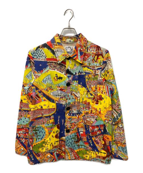 Bohemians（ボヘミアンズ）Bohemians (ボヘミアンズ) 総柄シャツジャケット マルチカラー サイズ:2の古着・服飾アイテム