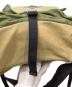 中古・古着 Atmosphere Mountainworks (アトモスフィアマウンテンワークス) フラップリュック ブラウン：5000円
