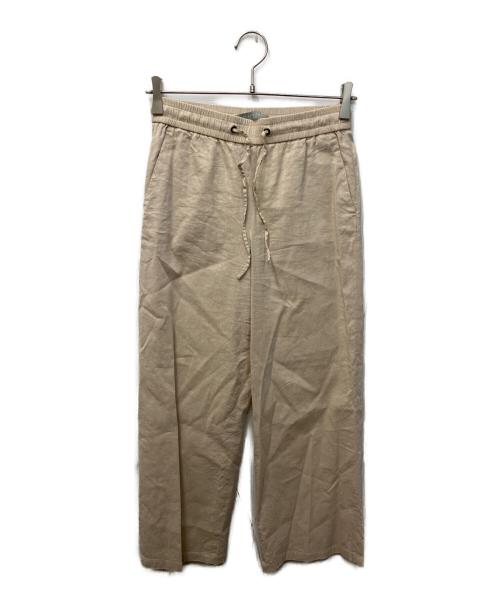 theory luxe（セオリーリュクス）theory luxe (セオリーリュクス) CRUNCH イージーワイドパンツ ベージュ サイズ:34の古着・服飾アイテム