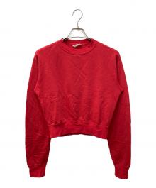 AURALEE（オーラリー）の古着「26SS HIGH TWIST LIGHT SWEAT/ハイツイストライトスウェット」｜レッド