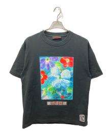 CABAN（キャバン）の古着「ドライスビンコットン IBIZA プリントTシャツ」｜ブラック