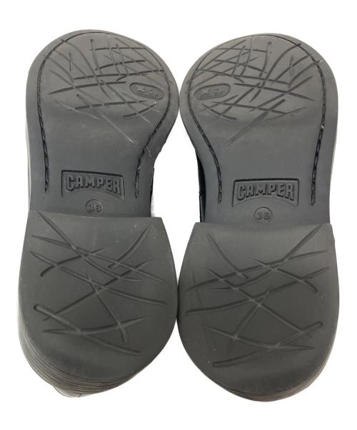 CAMPER（カンペール）CAMPER (カンペール) Dean フラットローファー ブラック サイズ:38の古着・服飾アイテム