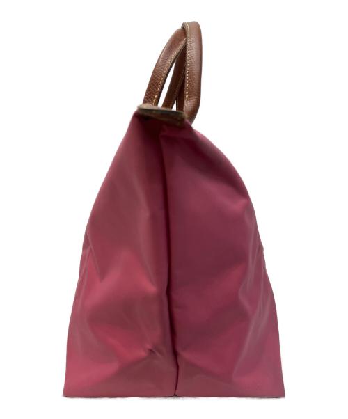 LONGCHAMP（ロンシャン）LONGCHAMP (ロンシャン) ルプリアージュハンドバッグ ピンクの古着・服飾アイテム
