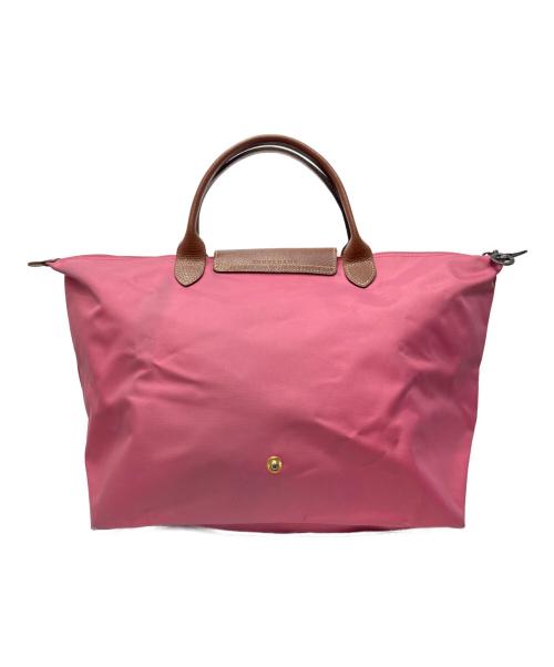 LONGCHAMP（ロンシャン）LONGCHAMP (ロンシャン) ルプリアージュハンドバッグ ピンクの古着・服飾アイテム