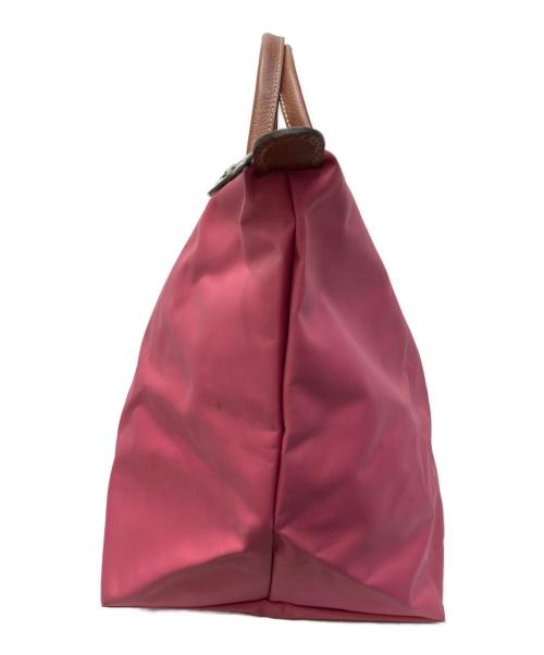 LONGCHAMP（ロンシャン）LONGCHAMP (ロンシャン) ルプリアージュハンドバッグ ピンクの古着・服飾アイテム