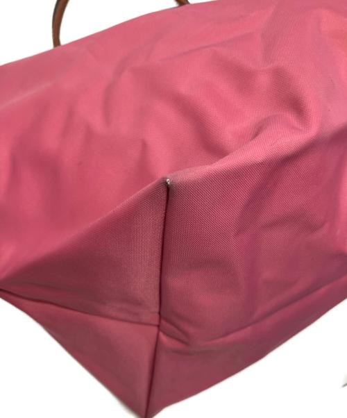 LONGCHAMP（ロンシャン）LONGCHAMP (ロンシャン) ルプリアージュハンドバッグ ピンクの古着・服飾アイテム