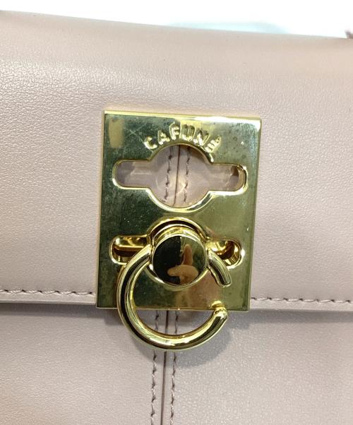 CAFUNE（カフネ）CAFUNE (カフネ) STANCE WALLET/スタンスウォレット2wayバッグ ピンクの古着・服飾アイテム