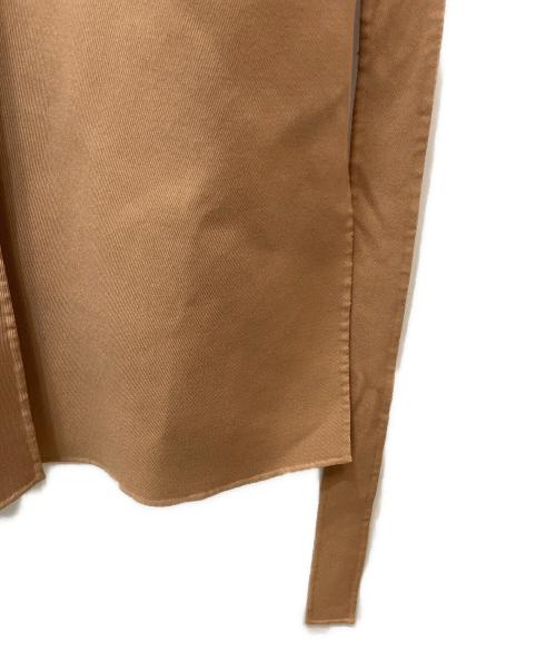 green label relaxing（グリーンレーベルリラクシング）green label relaxing (グリーンレーベルリラクシング) FM リバー ノーラペル コート ブラウン サイズ:36の古着・服飾アイテム