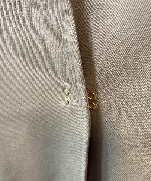 green label relaxing（グリーンレーベルリラクシング）green label relaxing (グリーンレーベルリラクシング) FM リバー ノーラペル コート ブラウン サイズ:36の古着・服飾アイテム
