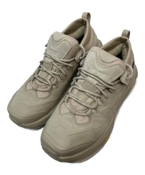 HOKA（ホカ）HOKA (ホカ) ローカットスニーカー ベージュ サイズ:27.5cmの古着・服飾アイテム