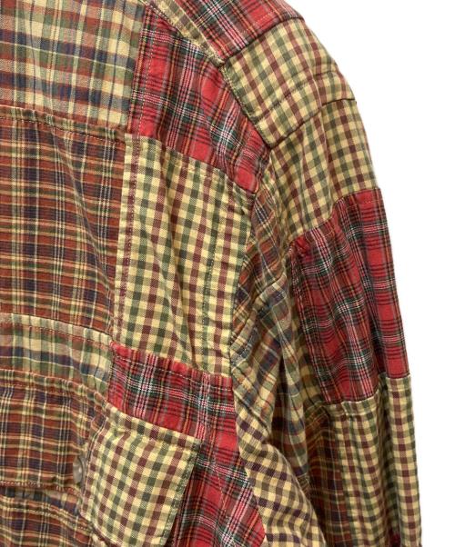 POLO RALPH LAUREN（ポロ・ラルフローレン）POLO RALPH LAUREN (ポロ・ラルフローレン) パッチワークシャツ マルチカラー サイズ:Mの古着・服飾アイテム