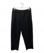 HOMME PLISSE ISSEY MIYAKEオム プリッセ イッセイ ミヤケ）の古着「BASICS プリーツパンツ」｜ブラック