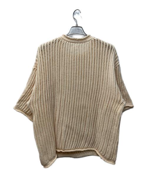 NUMBER (N)INE（ナンバーナイン）NUMBER (N)INE (ナンバーナイン) ローゲージメッシュニット アイボリー サイズ:1の古着・服飾アイテム