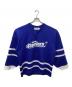 ALPHA sports wear（アルファスポーツウェア）の古着「ホッケーシャツ」｜ブルー