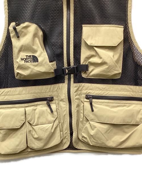 THE NORTH FACE（ザ ノース フェイス）THE NORTH FACE (ザ ノース フェイス) Utility Mesh Vest（ユーティリティメッシュベスト） ベージュ サイズ:Mの古着・服飾アイテム