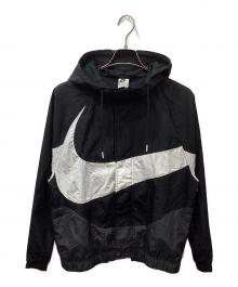 NIKE（ナイキ）の古着「WOVEN SWOOSH ジャケット（ウーブンスウッシュ）」｜ホワイト×ブラック