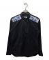 COMME des GARCONS HOMME DEUX（コムデギャルソン オム ドゥ）の古着「切替ボタンダウンシャツ」｜ブラック