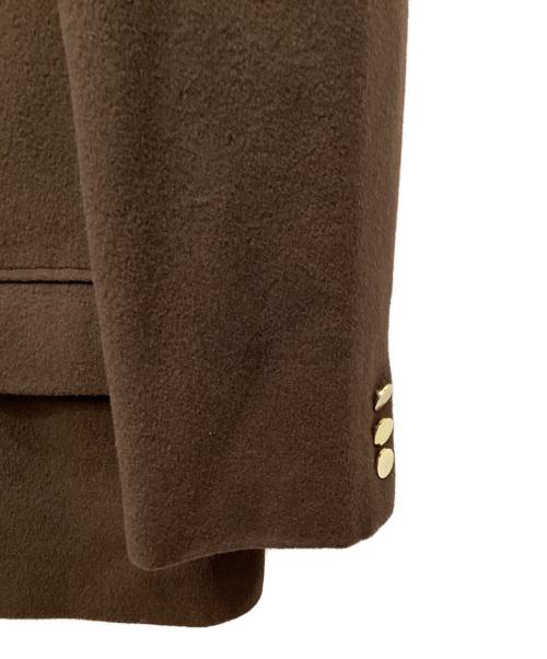 COMME des GARCONS HOMME DEUX（コムデギャルソン オム ドゥ）COMME des GARCONS HOMME DEUX (コムデギャルソン オム ドゥ) 金釦ウールテーラードジャケット ブラウン サイズ:Mの古着・服飾アイテム