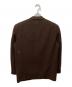COMME des GARCONS HOMME DEUX (コムデギャルソン オム ドゥ) 金釦ウールテーラードジャケット ブラウン サイズ:M：12000円