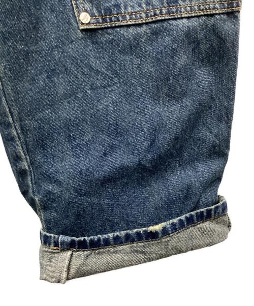NOT4NERD（ノットフォーナード）NOT4NERD (ノットフォーナード) Destryed Double Knee Pants / ダメージ加工デニムパンツ インディゴ サイズ:Lの古着・服飾アイテム