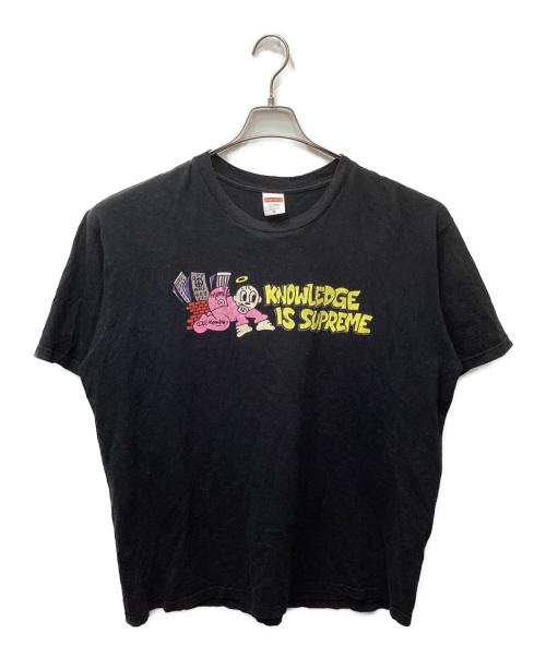 SUPREME（シュプリーム）Supreme (シュプリーム) knowledge TEE ブラック サイズ:XLの古着・服飾アイテム