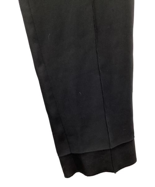 CULLNI（クルニ）CULLNI (クルニ) センタープレスパンツ ブラック サイズ:2の古着・服飾アイテム