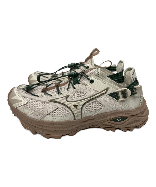 MIZUNO（ミズノ）MIZUNO (ミズノ) Racer Trail SE/レーサートレイル スニーカー ブラウン×ベージュ サイズ:24cmの古着・服飾アイテム