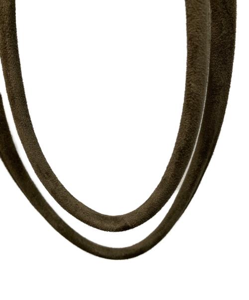 SALON adam et rope'（サロンアダムエロペ）SALON adam et rope' (サロンアダムエロペ) スウェードライクソフトミドルボストン カーキの古着・服飾アイテム