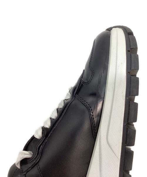 PRADA（プラダ）PRADA (プラダ) Prax 01 レザー スニーカー ブラック サイズ:37の古着・服飾アイテム