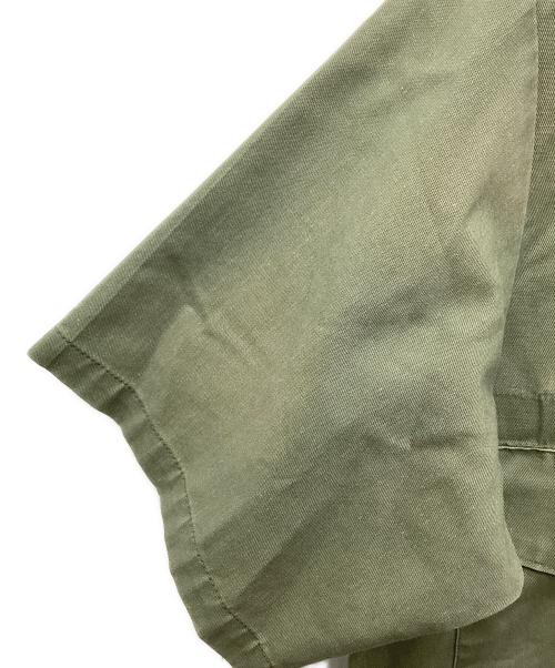 U'S NAVY（ユーエスネイビー）U'S NAVY (ユーエスネイビー) ミリタリーユーティリティシャツ オリーブ サイズ:14 1/2の古着・服飾アイテム