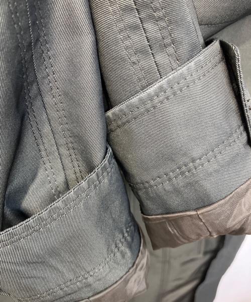 BOSS HUGO BOSS（ボス ヒューゴボス）BOSS HUGO BOSS (ボス ヒューゴボス) ナイロントレンチコート オリーブ サイズ:34の古着・服飾アイテム