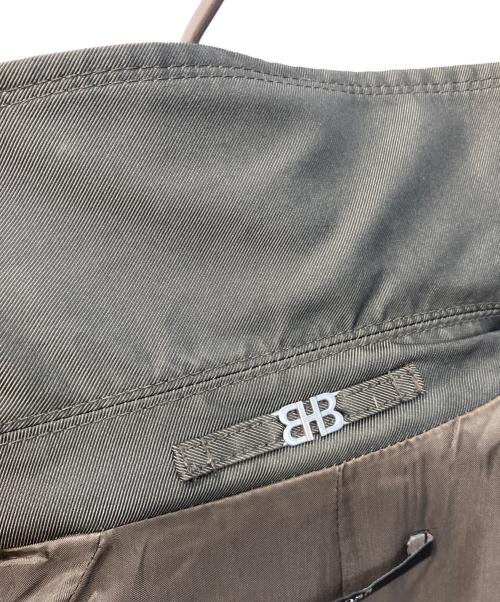 BOSS HUGO BOSS（ボス ヒューゴボス）BOSS HUGO BOSS (ボス ヒューゴボス) ナイロントレンチコート オリーブ サイズ:34の古着・服飾アイテム