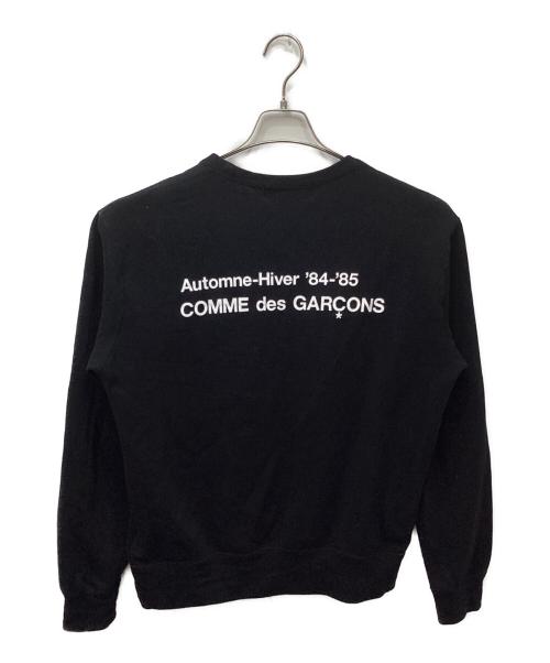 CDG（シーディージー）CDG (シーディージー) スタッフロゴスウェット ブラック サイズ:Lの古着・服飾アイテム