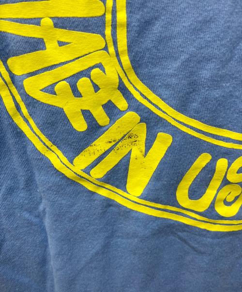 stussy（ステューシー）stussy (ステューシー) 両面プリント半袖Tシャツ スカイブルー サイズ:Sの古着・服飾アイテム