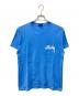 stussy（ステューシー）の古着「両面プリント半袖Tシャツ」｜スカイブルー