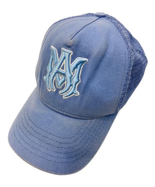 AMIRI（アミリ）AMIRI (アミリ) MA LOGO TRUCKER HAT/エムエーロゴトラッカーハット スカイブルーの古着・服飾アイテム