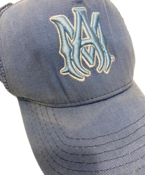 AMIRI（アミリ）AMIRI (アミリ) MA LOGO TRUCKER HAT/エムエーロゴトラッカーハット スカイブルーの古着・服飾アイテム