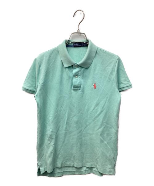 POLO RALPH LAUREN（ポロ・ラルフローレン）POLO RALPH LAUREN (ポロ・ラルフローレン) 刺繍ポロシャツ グリーン サイズ:XSの古着・服飾アイテム