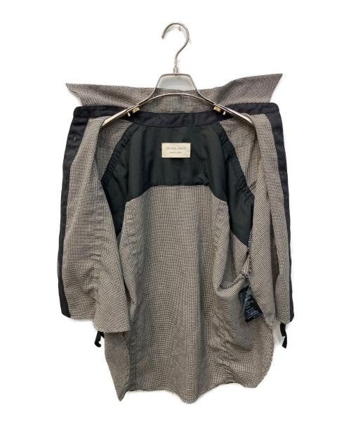 UNITED TOKYO（ユナイテッドトーキョー）UNITED TOKYO (ユナイテッドトーキョー) Adjustable Length Mesh Shirt/アジャスタブルレングスメッシュシャツ グレー サイズ:FREEの古着・服飾アイテム