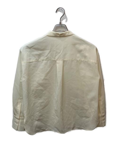 N.O.R.C（ノーク）N.O.R.C (ノーク) ウォッシャブル2WAYバンドカラーシャツ アイボリー サイズ:Freeの古着・服飾アイテム