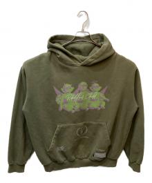 LIBERE（リベーレ）の古着「ANGEL BABIES HOODIE（エンジェルベイビーズ）」｜カーキ