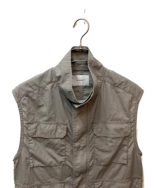 FRAMeWORK（フレームワーク）FRAMeWORK (フレームワーク) ピグメントナイロンVEST グレー サイズ:FREEの古着・服飾アイテム