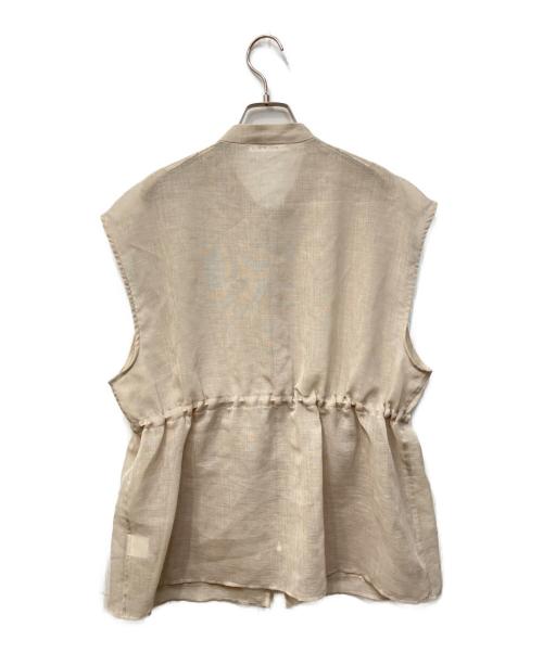 SIMPLICITE（シンプリシテ）simplicite (シンプリシテ) M65シアークルーズベスト ベージュ サイズ:FREEの古着・服飾アイテム