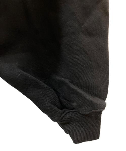 NOMANUAL（ノーマニュアル）NOMANUAL (ノーマニュアル) 17 FOOTBALL HOODIE（フットボールフーディ） ブラック サイズ:Ｌの古着・服飾アイテム