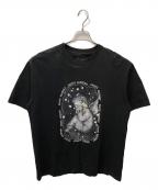 SALUTEサルーテ）の古着「プリントTシャツ」｜ブラック