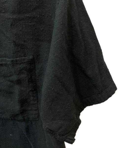 MONKEY TIME（モンキータイム）MONKEY TIME (モンキータイム) ネップツイルシャツ ブラック サイズ:Sの古着・服飾アイテム