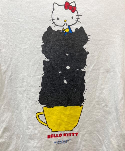 UNDERCOVER（アンダーカバー）UNDERCOVER (アンダーカバー) HELLO KITTY WHITE TEE(ハローキティホワイトティー) ホワイト サイズ:XSの古着・服飾アイテム